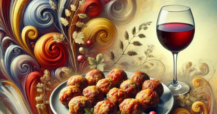 Kofta Nargisi & Wine